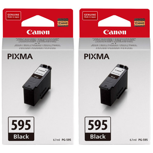 Canon PG595 Black Genuine Original Ink Cartridge