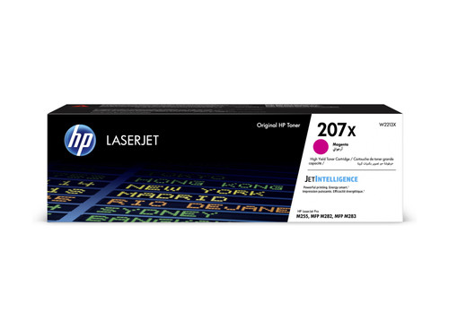 HP 207X High Yield Magenta Original LaserJet Toner Cartridge W2213X