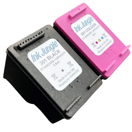 High Capacity Black Ink Cartridge - Compatible With HP 301XL - For DeskJet 3050A & More