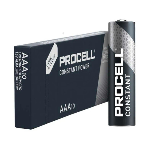 Duracell Procell AAA Constant Power Batteries - Pack of 10