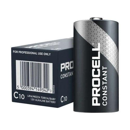 Duracell Procell C Constant Power Batteries - Pack of 10