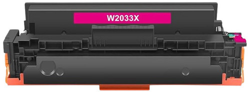 Ink Jungle HP 415X W2033X Magenta compatible laser toner cartridge with chip for HP Laserjet M455dn M480f M479dw M479fdn M479fdw M479fnw M454dn M454dw Printers