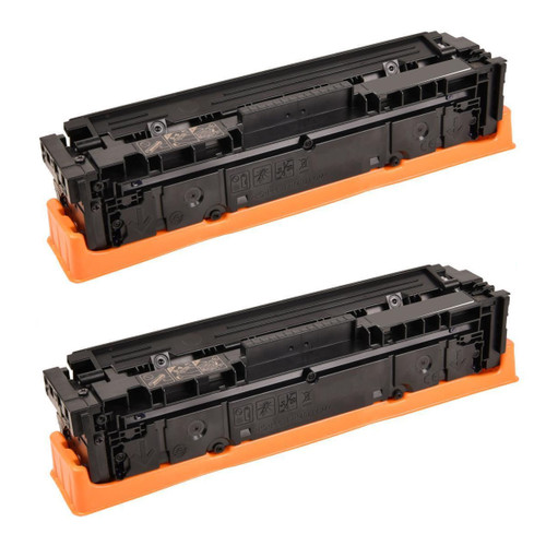 2x Ink Jungle HP 207X W2210X Black compatible laser toner cartridges with chip for HP Colour LaserJet Pro M255dw M255nw M282nw M283fdn M283fdw Printers