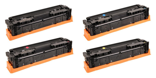Ink Jungle HP 207X W2210X Black W2211X Cyan W2213X Magenta W2212X Yellow compatible laser toner cartridge with chip for HP Colour LaserJet Pro M255dw M255nw M282nw M283fdn M283fdw Printers