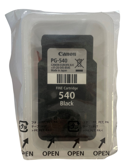 Canon Original PG540 Black Ink Cartridge 5225B005AA unboxed