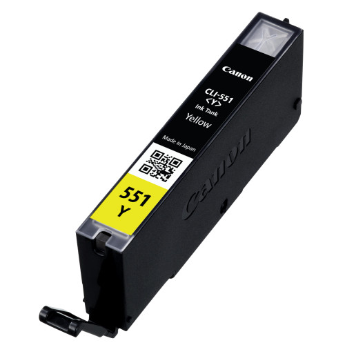 Canon CLI551 Yellow Ink Cartridge 6511B001