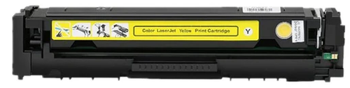 Ink Jungle HP 203A CF542A yellow compatible laser toner cartridge with chip for HP laserjet pro M281fdn M254dw M281fdw M280nw Printers