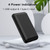 Black 5000mAh Mag-Safe Mobile Phone Power Bank benefits