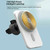 White Wireless Magnetic Mobile Phone Car Charger & Vent Mount