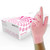 Unigloves Pink Pearl Small Medium Large XL extra large Box 100 Nitrile Gloves Powder and Latex free GP0051 GP0052 GP0053 GP0054 GP0055