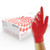 Unigloves Red Pearl Small Medium Large XL extra large Box 100 Nitrile Gloves Powder and Latex free GP0062 GP0063 GP0064 GP0065