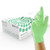 Unigloves Green Pearl Small Medium Large XL extra large Box 100 Nitrile Gloves Powder and Latex free GP0042 GP0043 GP0044 GP0045