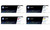 Set of 4 HP 203X Black Cyan Magenta Yellow Multipack Original LaserJet Toner Cartridge CF540X CF541X CF542X CF543X for HP Laserjet Pro M254dw M254nw M280nw M281fdn M281fdw Printers