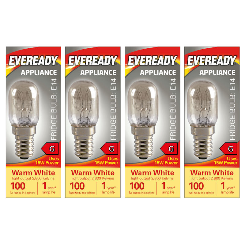 Eveready Pygmy E14 Bulb 100lm 15W 2800K (Warm White) - Pack of 3