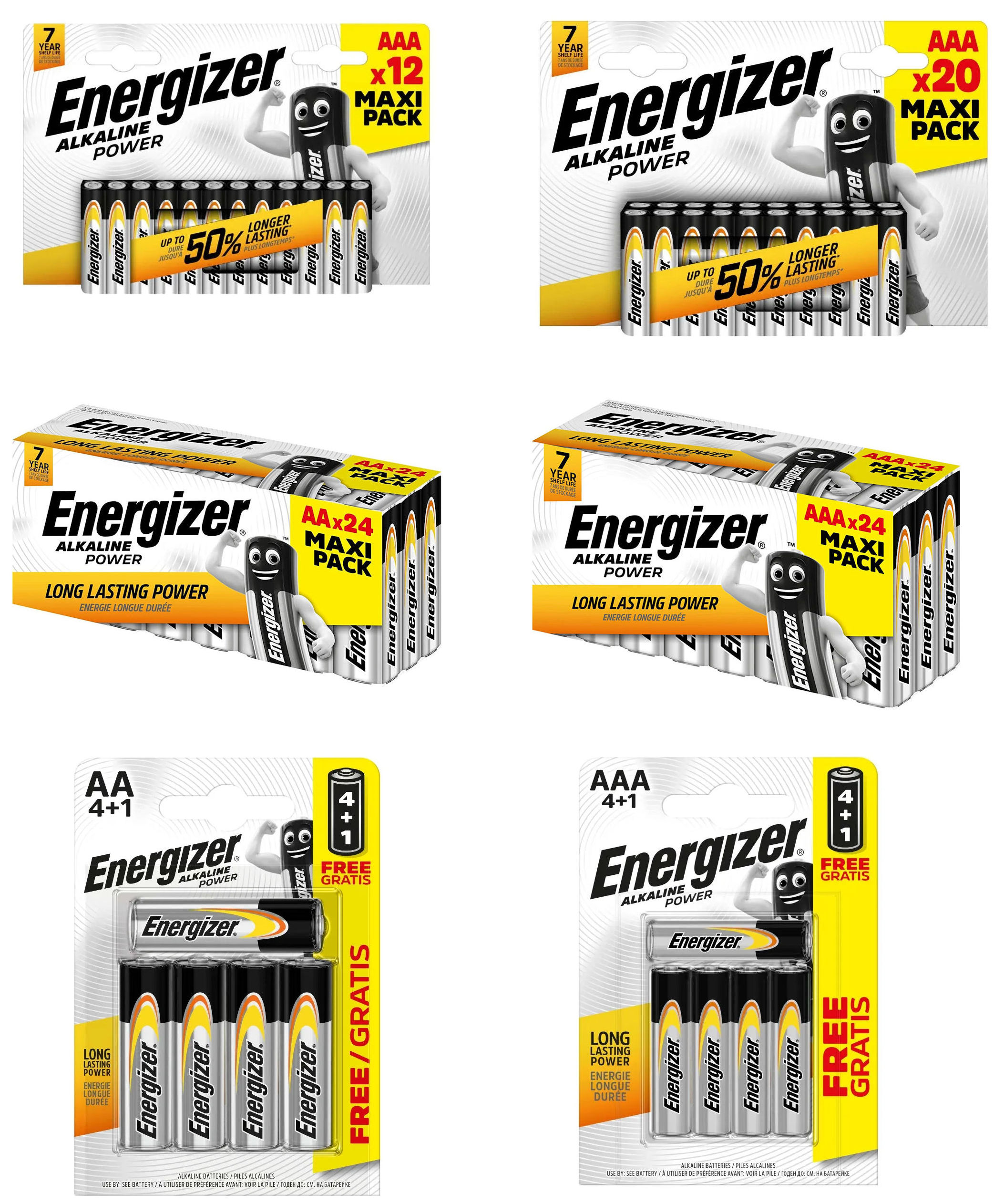 Energizer Max AA Premium Alkaline Batteries (24-Pack), No Leaks -  Guaranteed or we will replace your device 