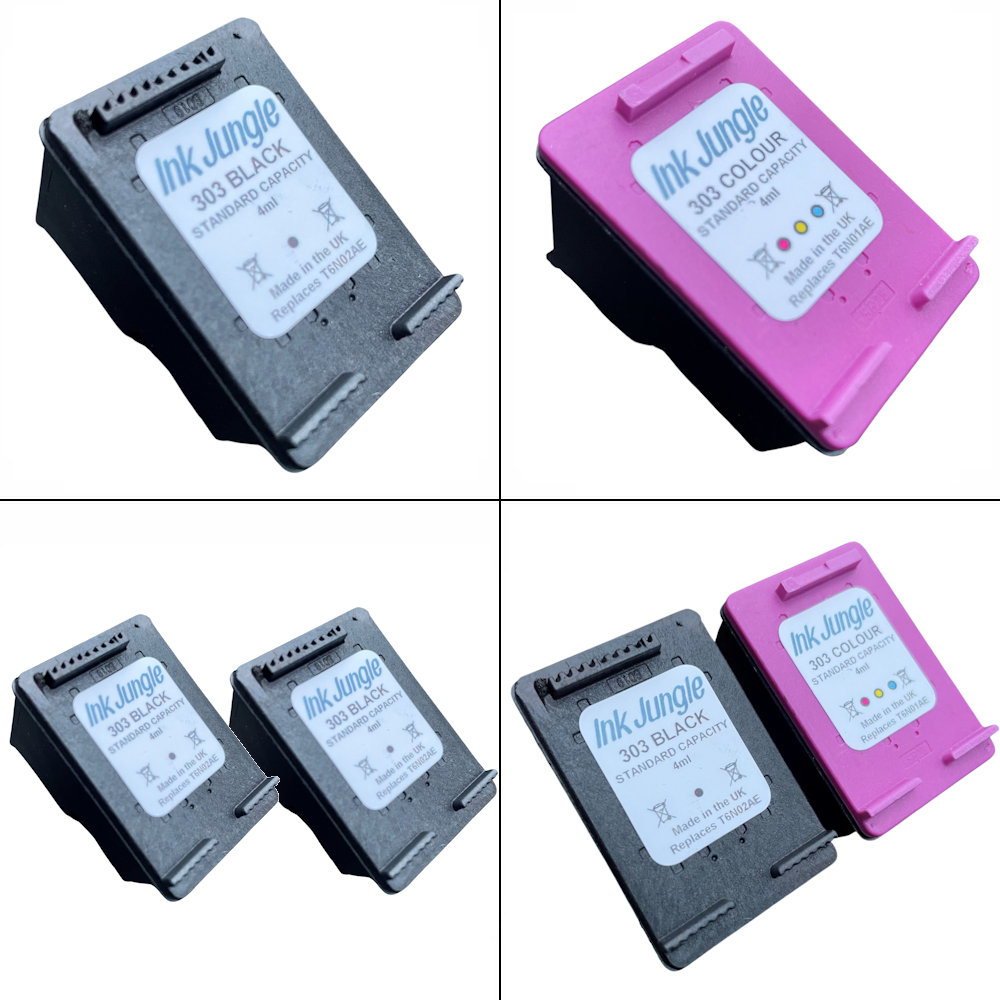 HP 303 Black Colour Ink Cartridges