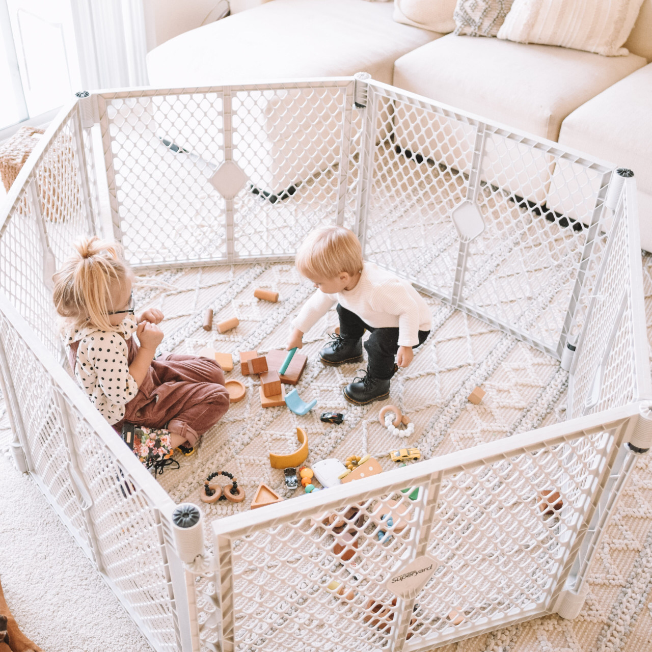 Octagon fence discount for baby