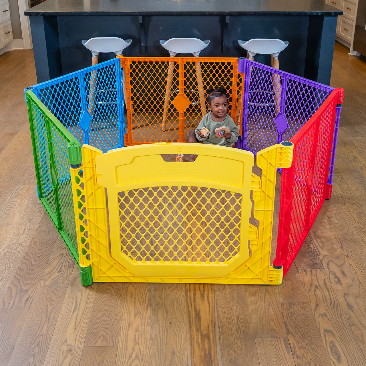 Pet Gates Octagon Baby Gate Amazon Toddleroo By North States