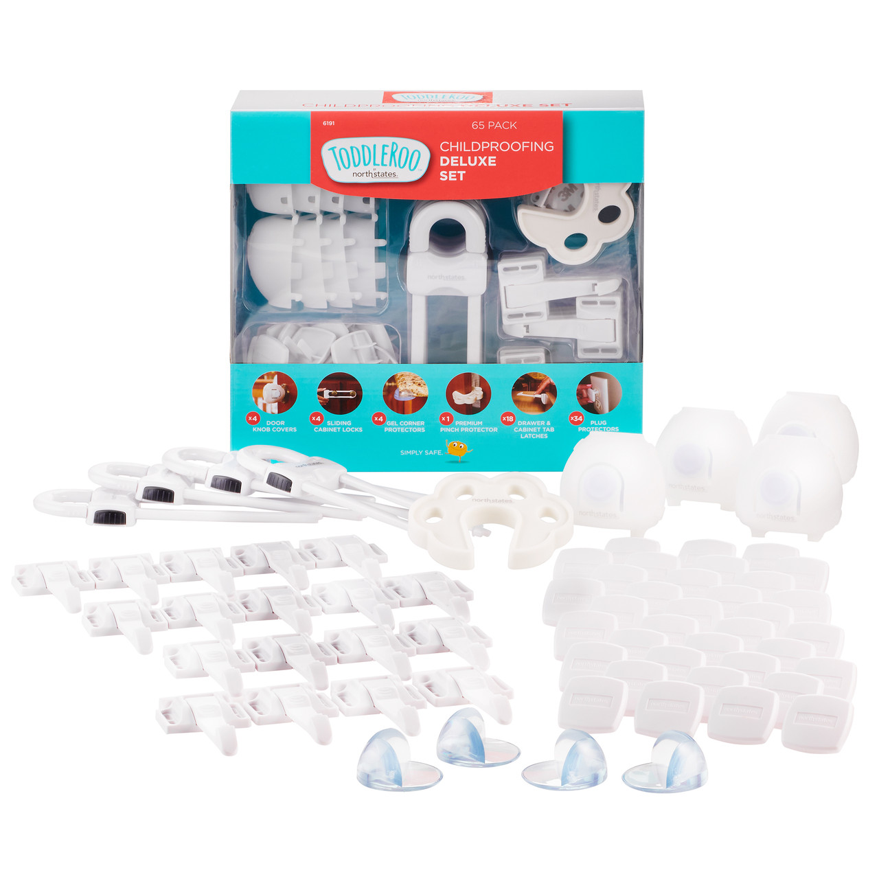 Toddleroo by North States Childproofing Deluxe Kit - North States