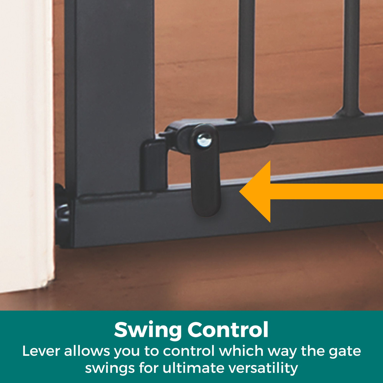 North States MyPet Wide Deco EasyPass Pet Gate® - North States