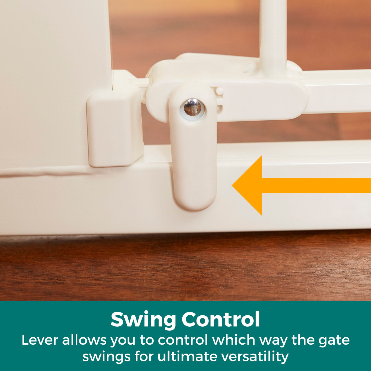 North States MyPet Wide Walk Thru EasyPass Pet Gate® - North States