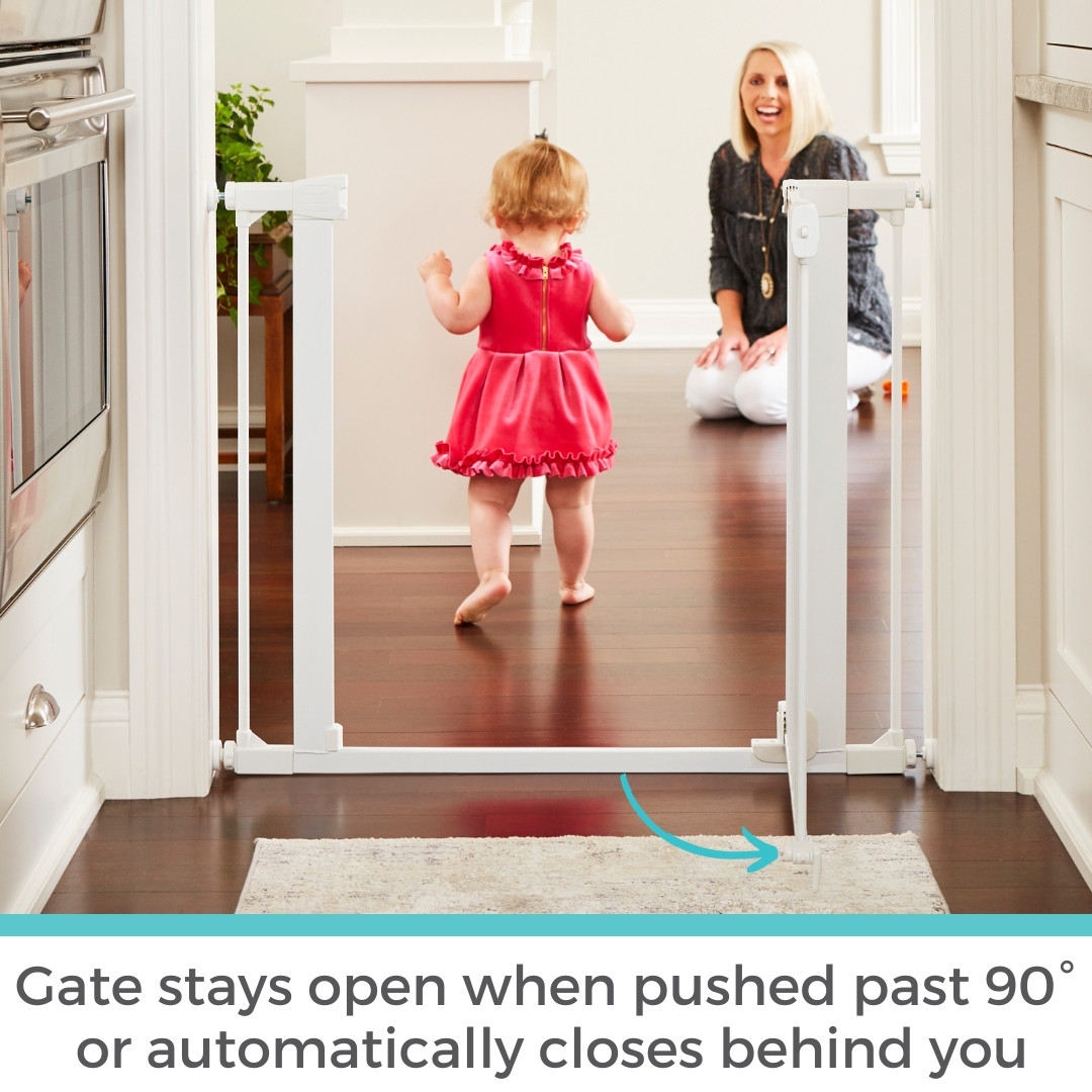 Toddleroo by North States Extra Wide Bright Choice Gate - North States