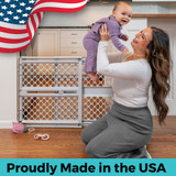 Supergate Classic Light Gray: Proudly Made in the USA.