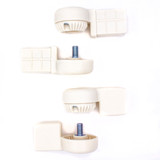 Lower Hinge Hardware Package – Deluxe Décor Gate® Linen Collection