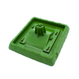 Small Bright Green Base - Green Barn Birdfeeder