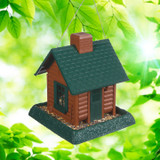 Log Cabin Birdfeeder