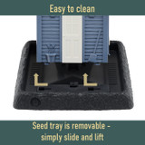 Blue Cottage Birdfeeder Easy Clean