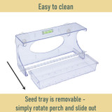 Clear Choice Window Birdfeeder