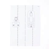 Replacement Mounting Template - Easy Swing & Lock Gate Series 2