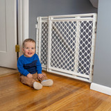 Stairway Secure Gate with baby