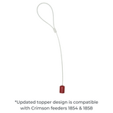 Crimson Cable Topper - *Updated topper design is compatible with Crimson feeders 1854 & 1858