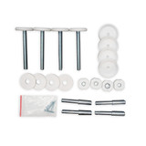 Hardware Package - StepSafe Auto-Close Gate White