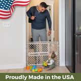 Toddleroo Renew Recycled Plastic Gate Sandstone -  Proudly made in the USA Toddleroo Renew Recycled Plastic Gate Sandstone -  Proudly made in the USA