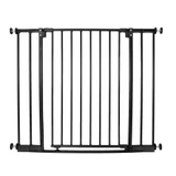 StepSafe Auto-Close Gate Black