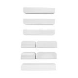 Bracket Package - StepSafe Extra-Wide Auto-Close Gate White