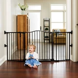 Deluxe Décor Universal Fit Gate Black