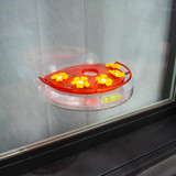 Sunny Petals 13 oz. Window-Mount Hummingbird Feeder