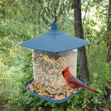 North States Garden Pavilion Birdfeeder Vallarta Blue