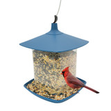 North States Garden Pavilion Birdfeeder Vallarta Blue