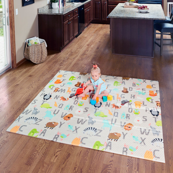 Superyard Folding ABC Play Mat