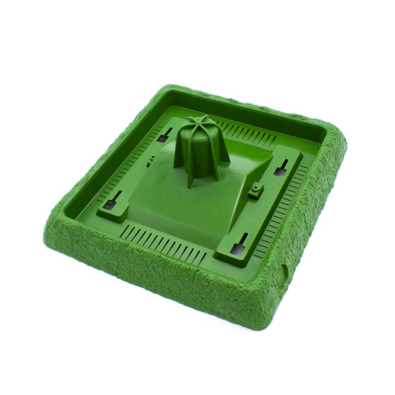 Small Bright Green Base - Green Barn Birdfeeder