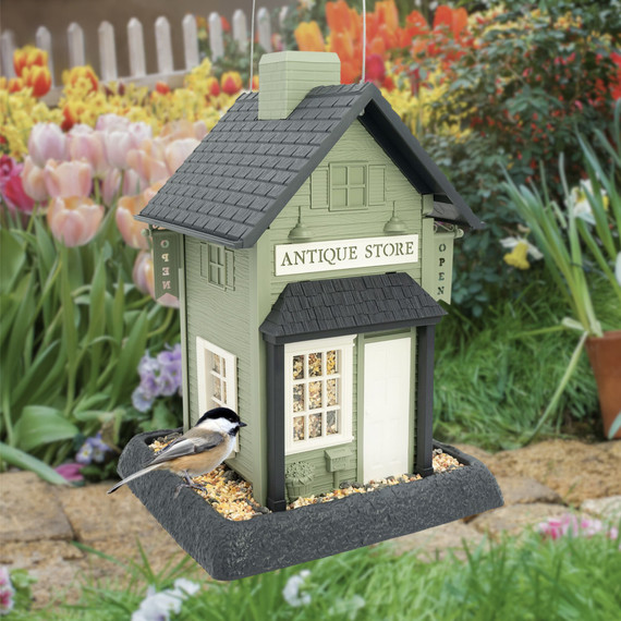 Antique Store Birdfeeder