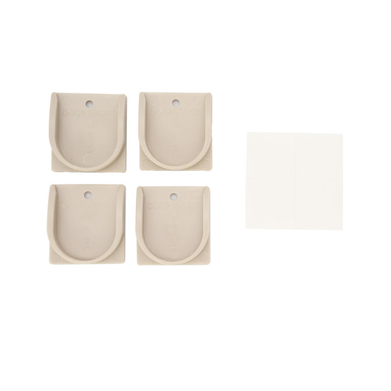 Wall Cups/Door Sockets Package for Renew Recycled Gate in Sandstone Beige