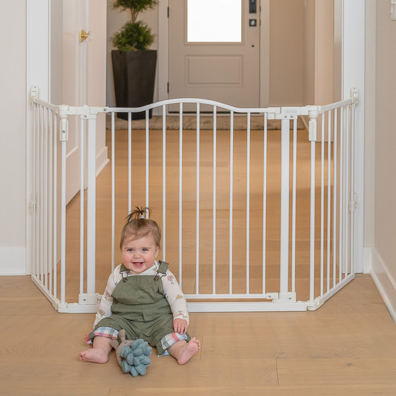 Deluxe Décor Universal Fit Gate White
