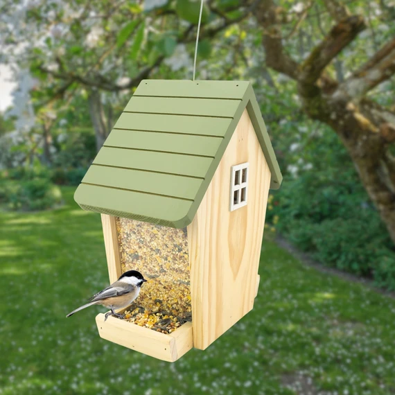 North States Woodland Haven Green Birdfeeder