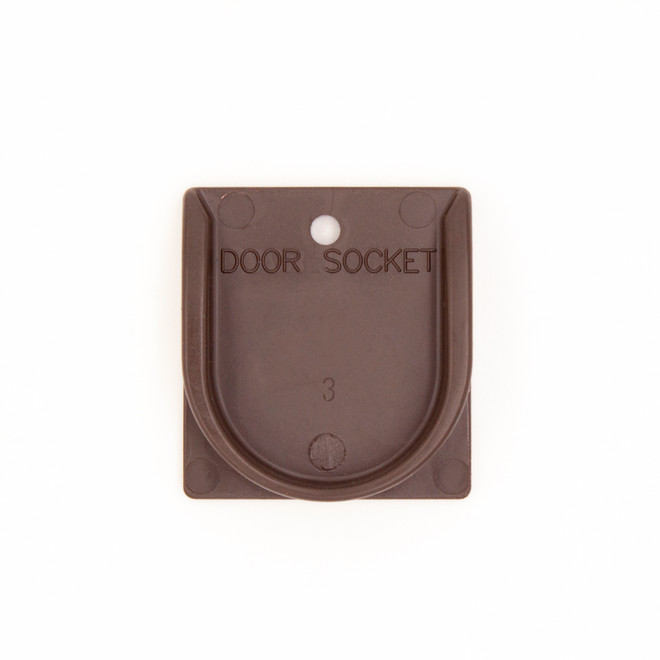 Door Socket - Supergate Ergo Espresso